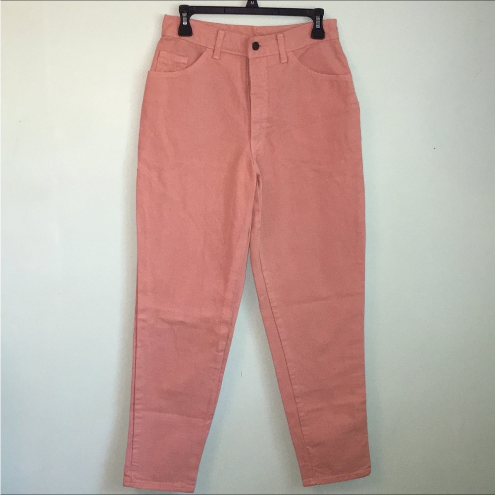 90’s Vintage High Waist Mauve Mom Jeans Sz 28r